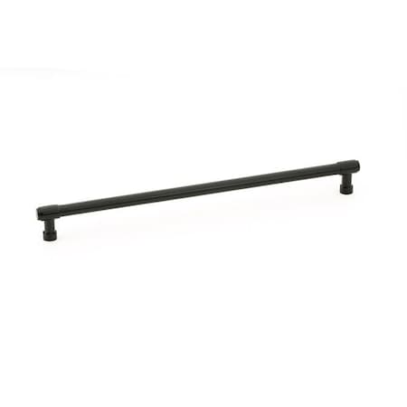 Jasper Cabinet Pull With 12 In Center To Center Flat Black Finish